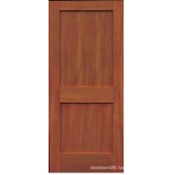 Sapeli /Sapele Solid Wooden Composite Door (KD02A-S) (Solid Wood Doors)